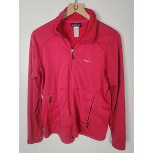 Patagonia Women's Sz. L Pink R2 Fleece Full Zip Jacket